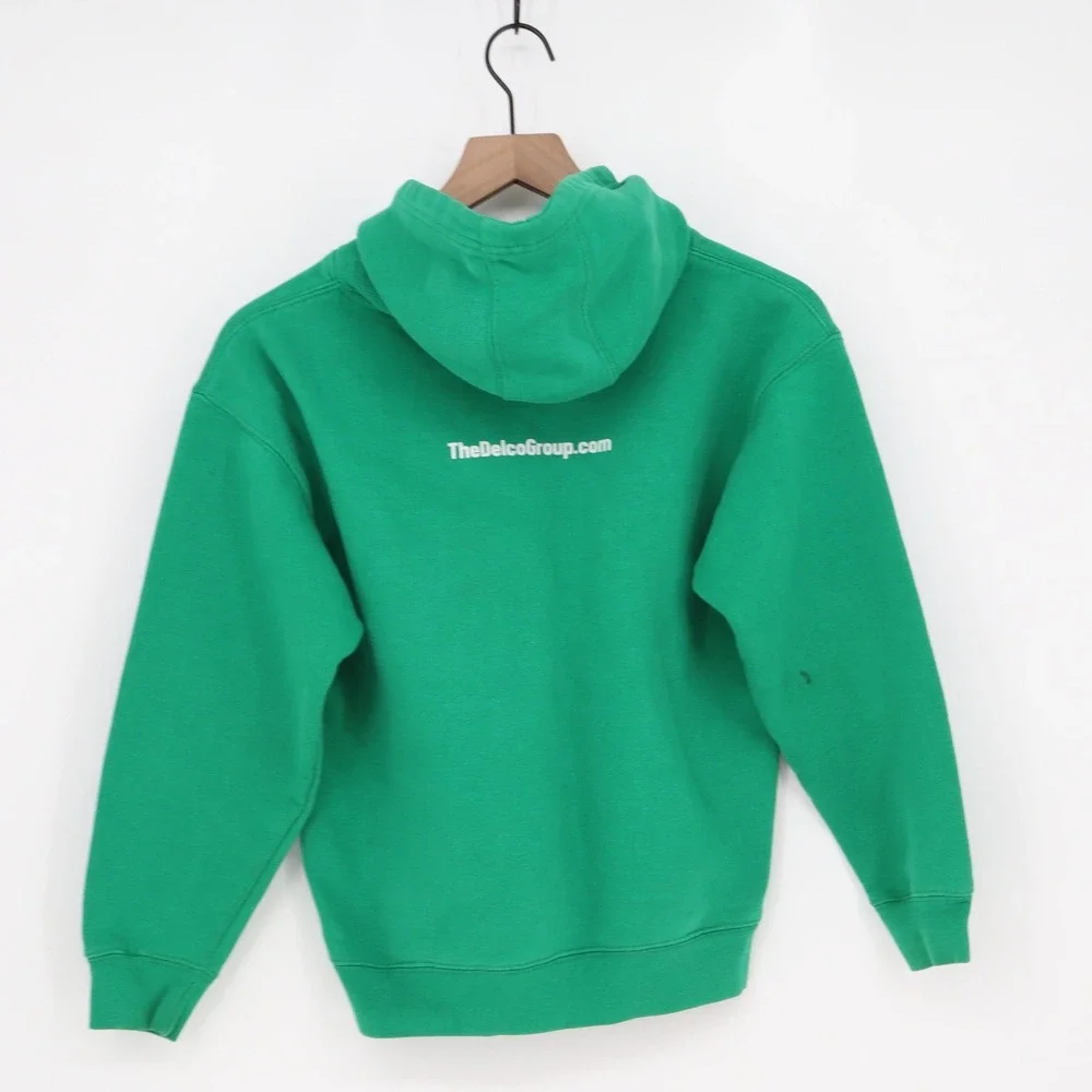 Pennant Sportswear Hoodie Youth YL The Delco Group Green Graphic Good